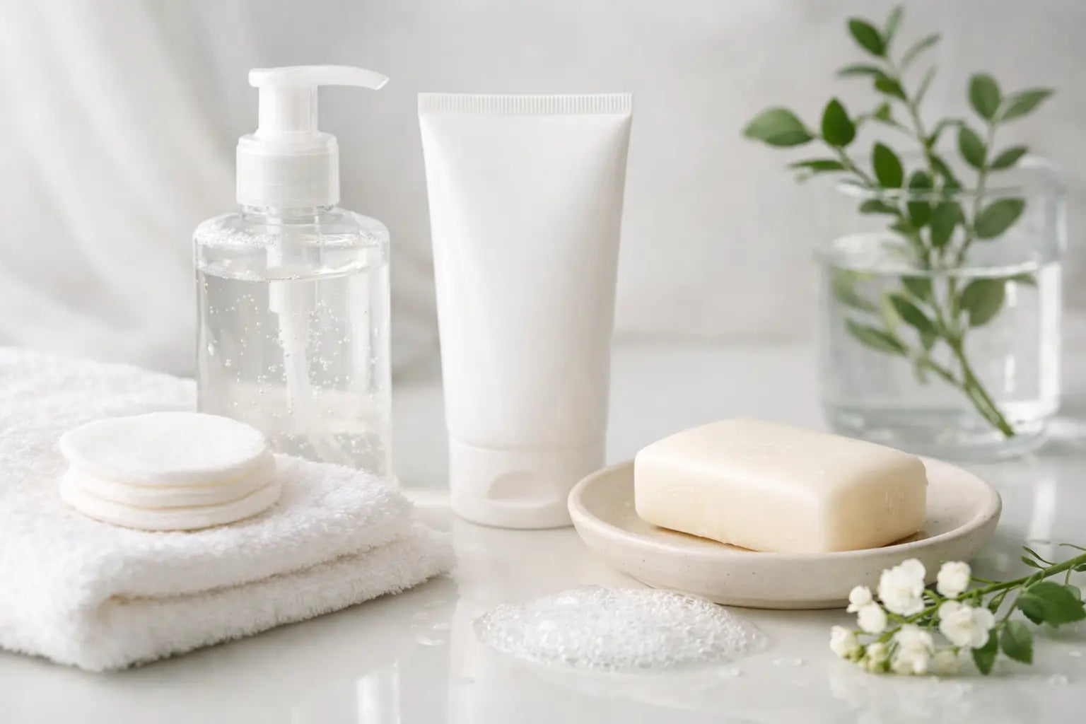 Gentle Sensitive Skin Cleansing That Protects