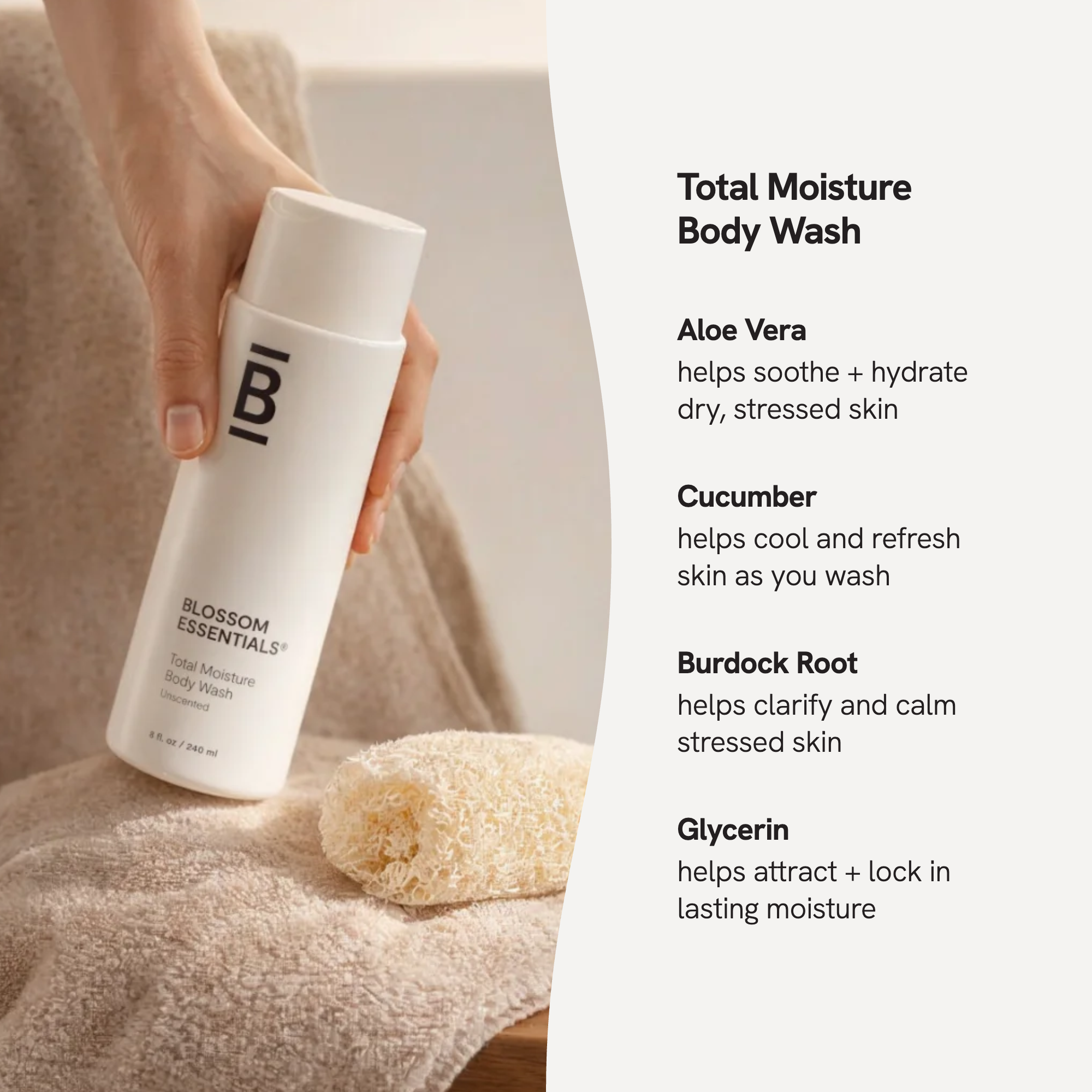 Total Moisture Body Wash