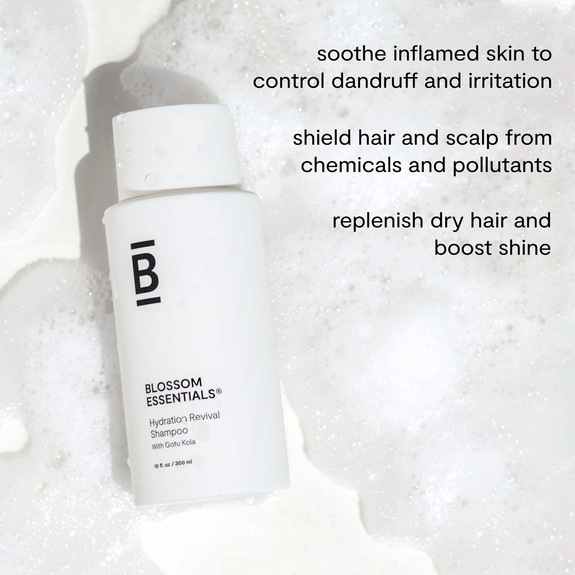 Hydration Revival Shampoo benefits for dry irritated scalp